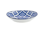 Rêve Bleu Carre Oval Plate - Madame Coco JO