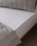 Bailey Single Size Duvet Cover Set - Ranforce Patterned - Madame Coco JO