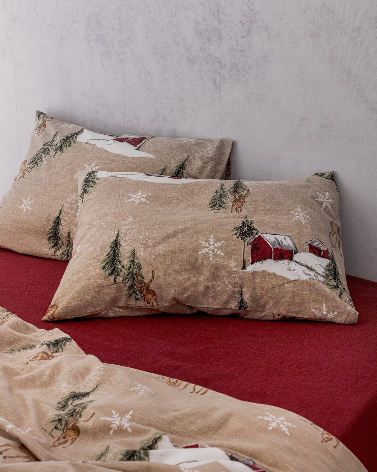 Charlen King Size Flannel Duvet Cover Set - Madame Coco JO