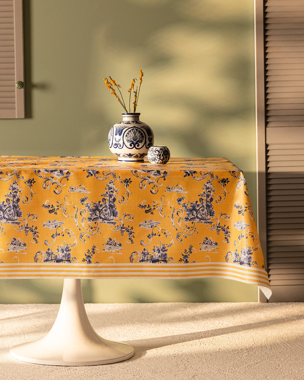 Nora Pvc Table Cloth - Madame Coco JO