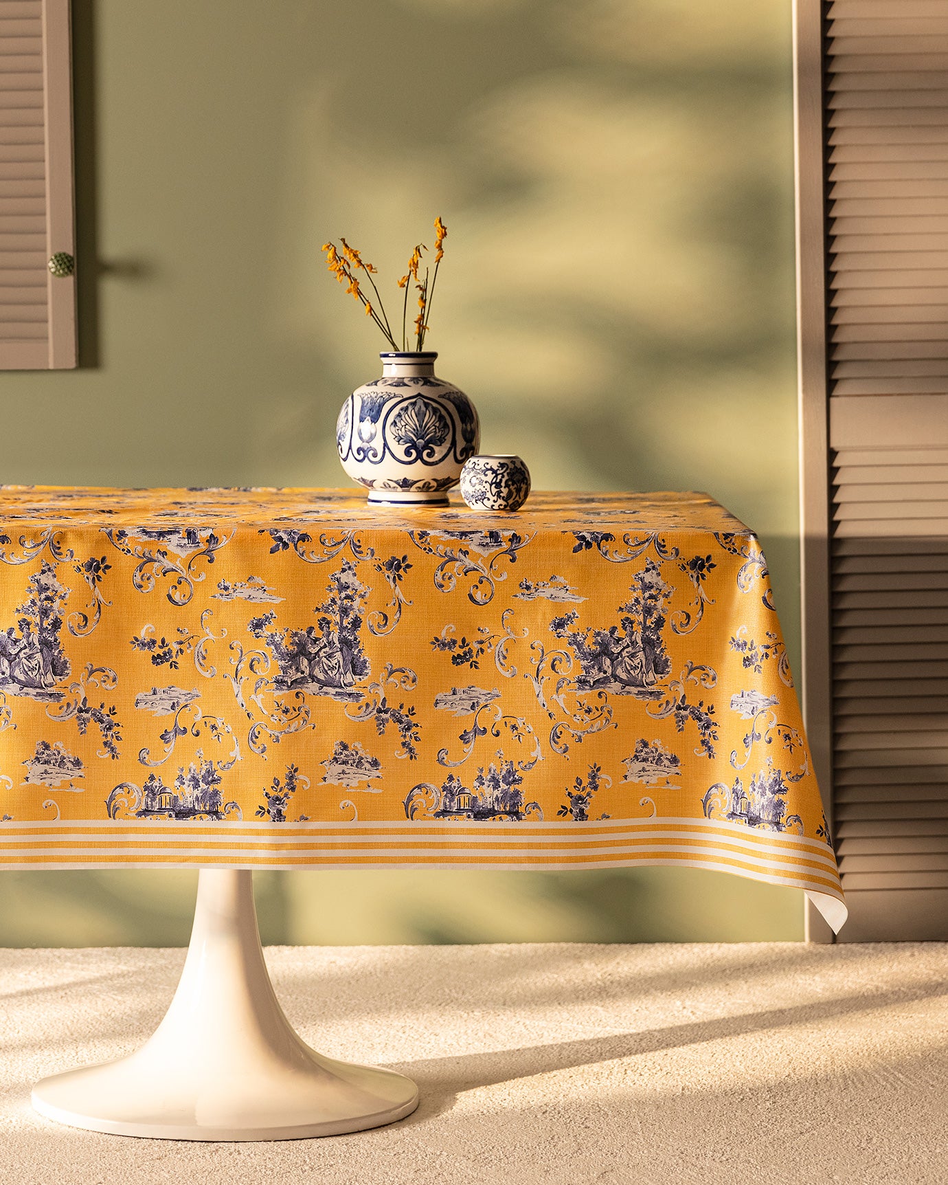 Nora Pvc Table Cloth - Madame Coco JO