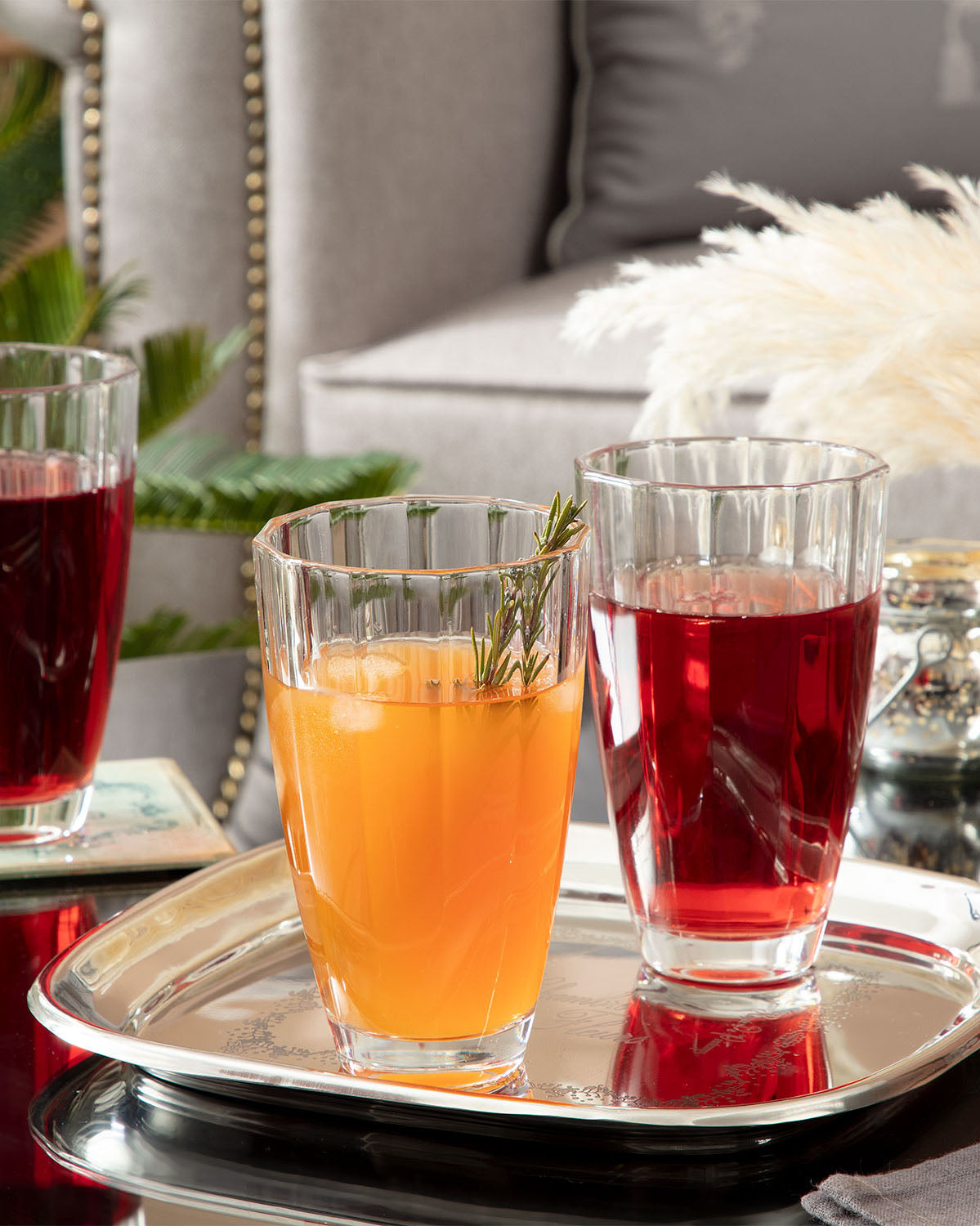 Fiona 4-piece Beverage Glass Set - Madame Coco JO