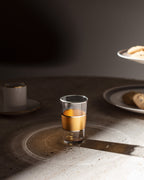 Chapelle - Heike Gold 4-piece Coffee Side Glasses Set - 100ml - Madame Coco JO