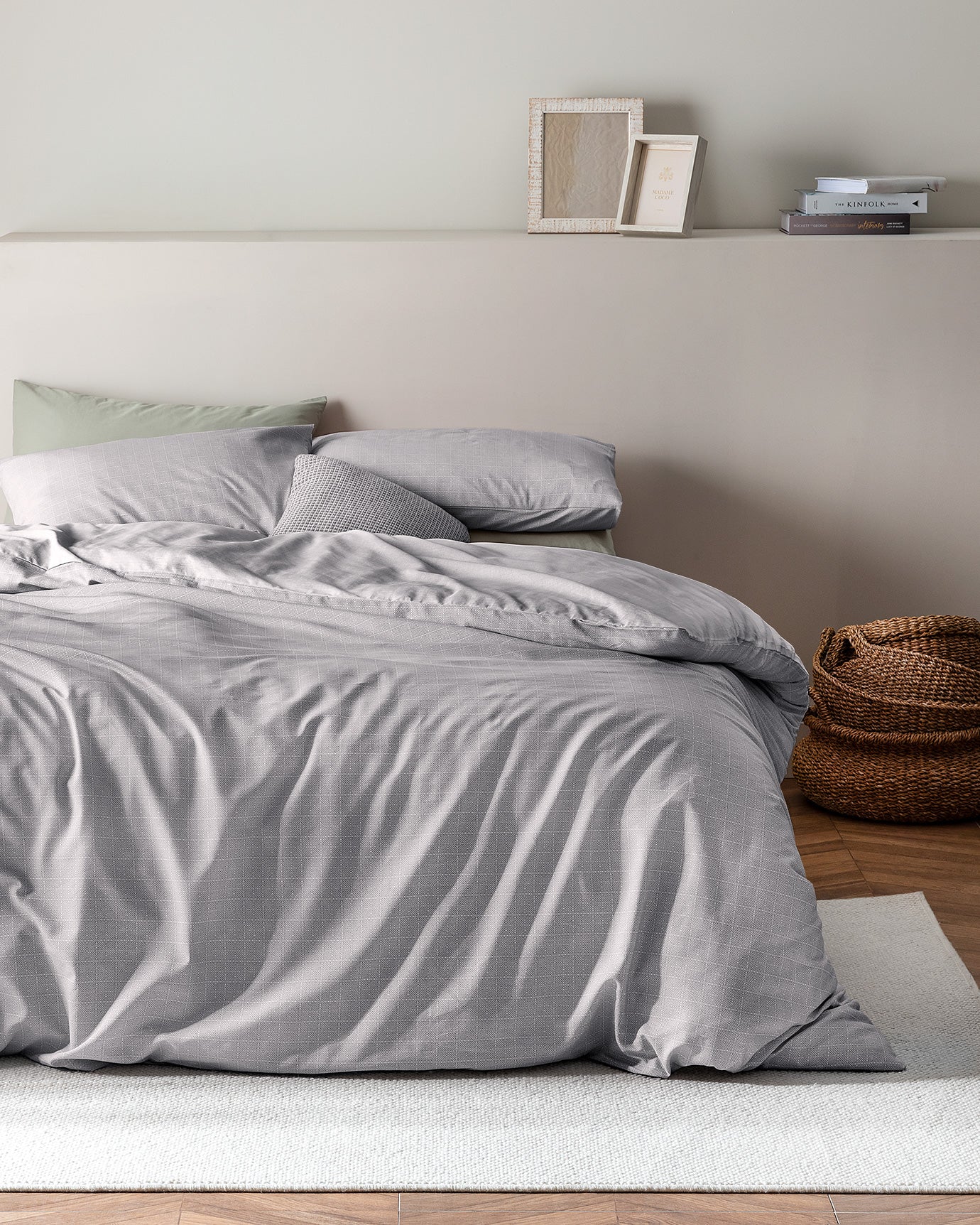 Odette King Size Duvet Cover Set - Ranforce Patterned - Madame Coco JO