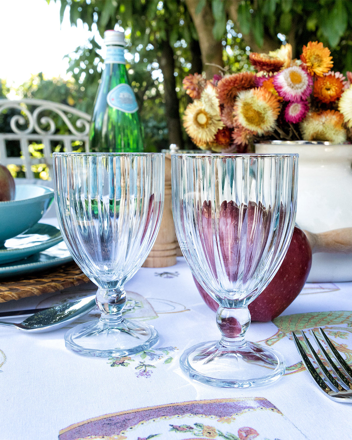 Fiona 4-piece Short Wine Glass Set - Madame Coco JO