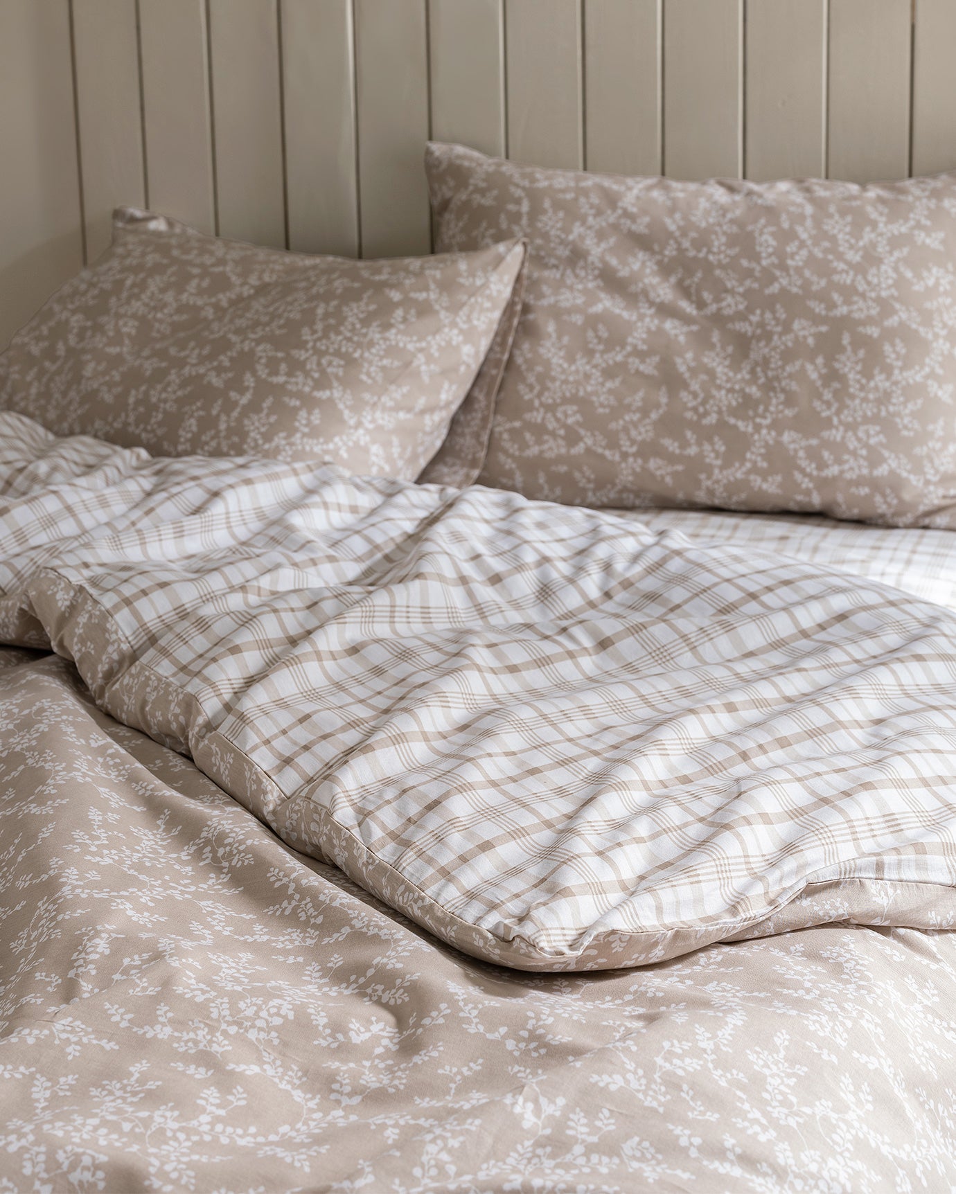 Garde Kıng Sıze Duvet Cover Set - Ranforce Patterned - Madame Coco JO