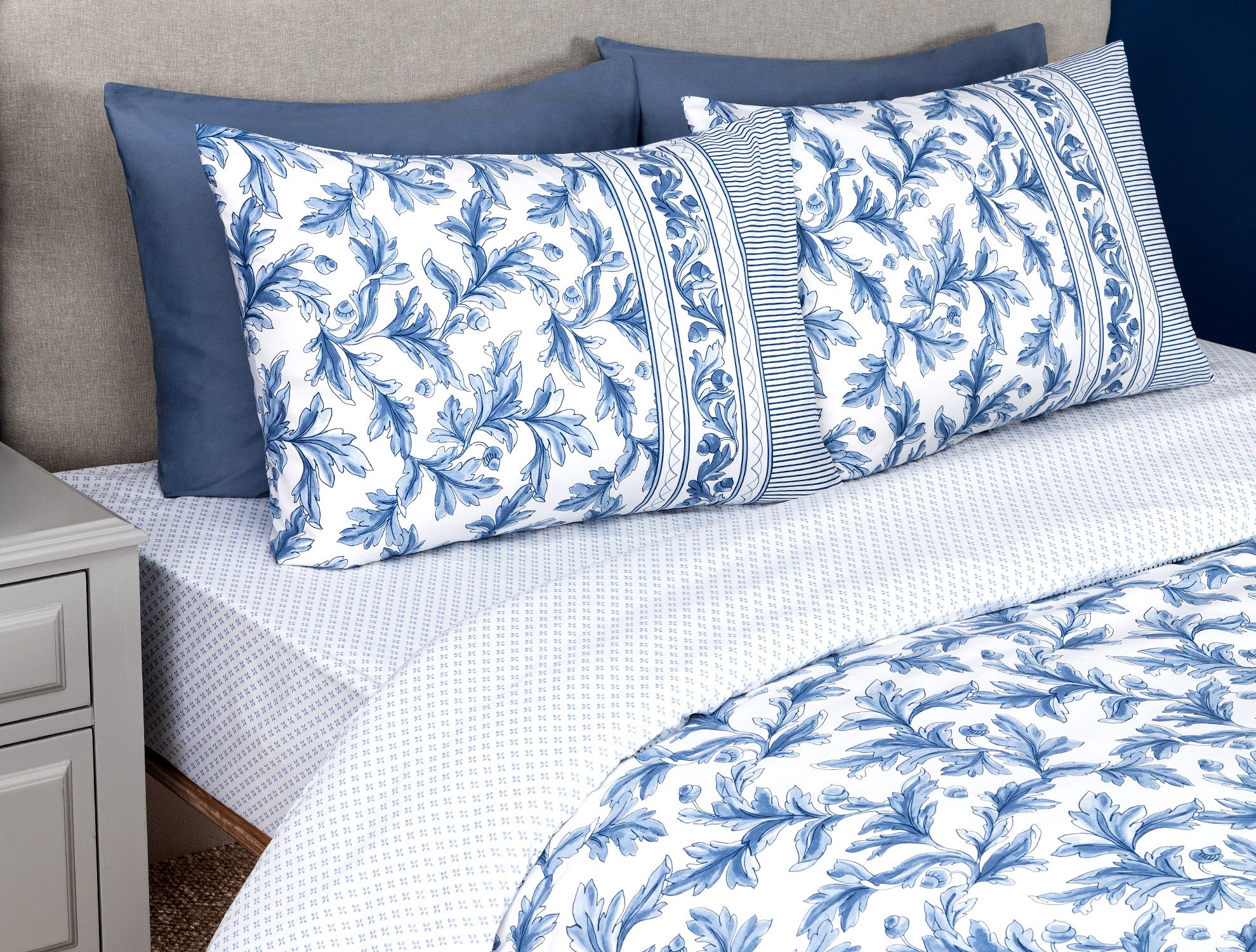 Armand Double Size Duvet Cover Set - Ranforce Patterned - Madame Coco JO