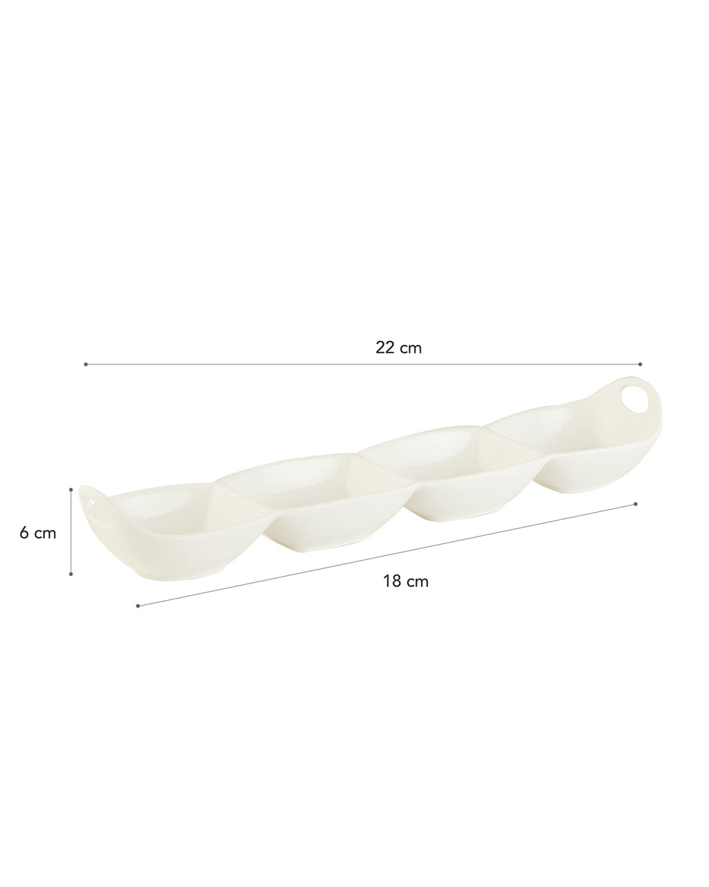 Petit Concept 4 Part Platter - Madame Coco JO