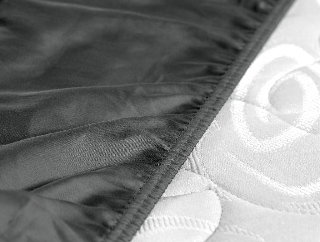 Ciel Satin Fitted Sheet - Madame Coco JO