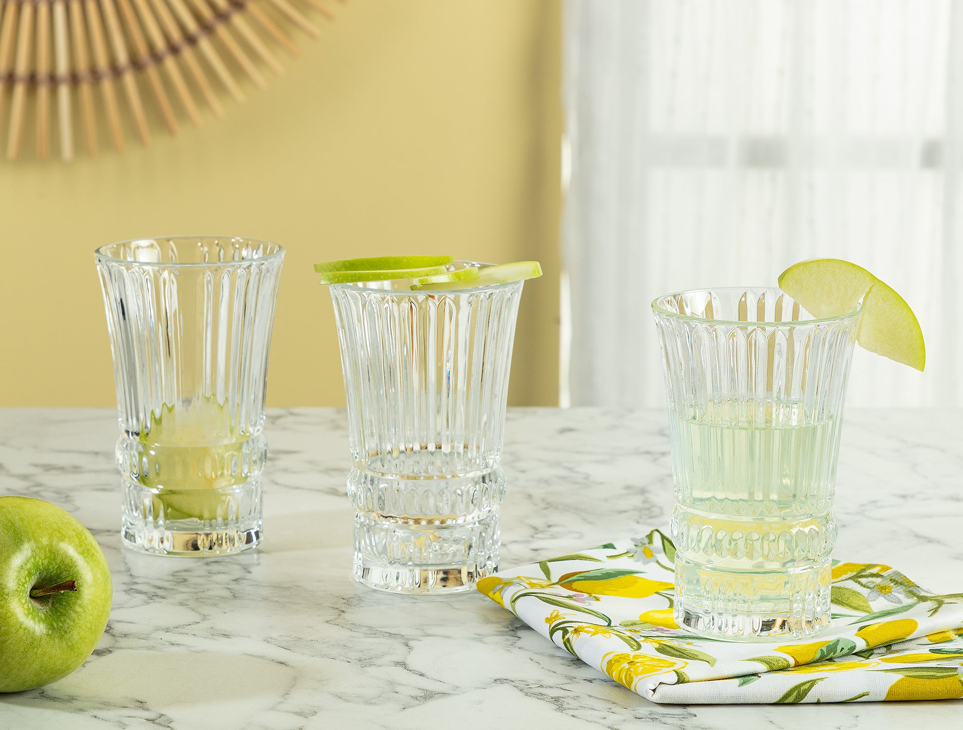 Evonna 4-piece Beverage Glass Set - Madame Coco JO