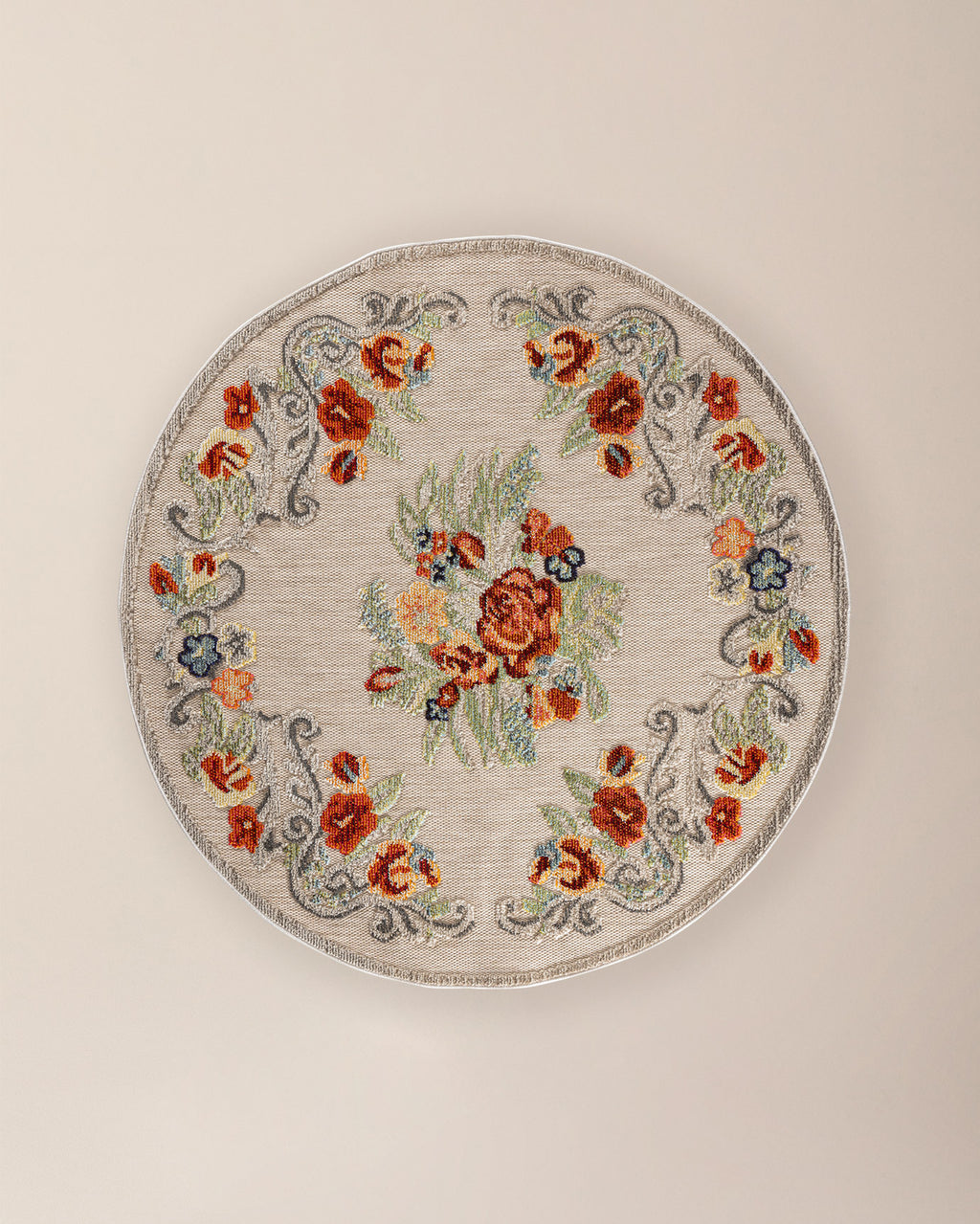 Loubressac Round Carpet - Madame Coco JO