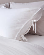 Tracey Family Size Linen Look Washed Duvet Cover Set - Madame Coco JO