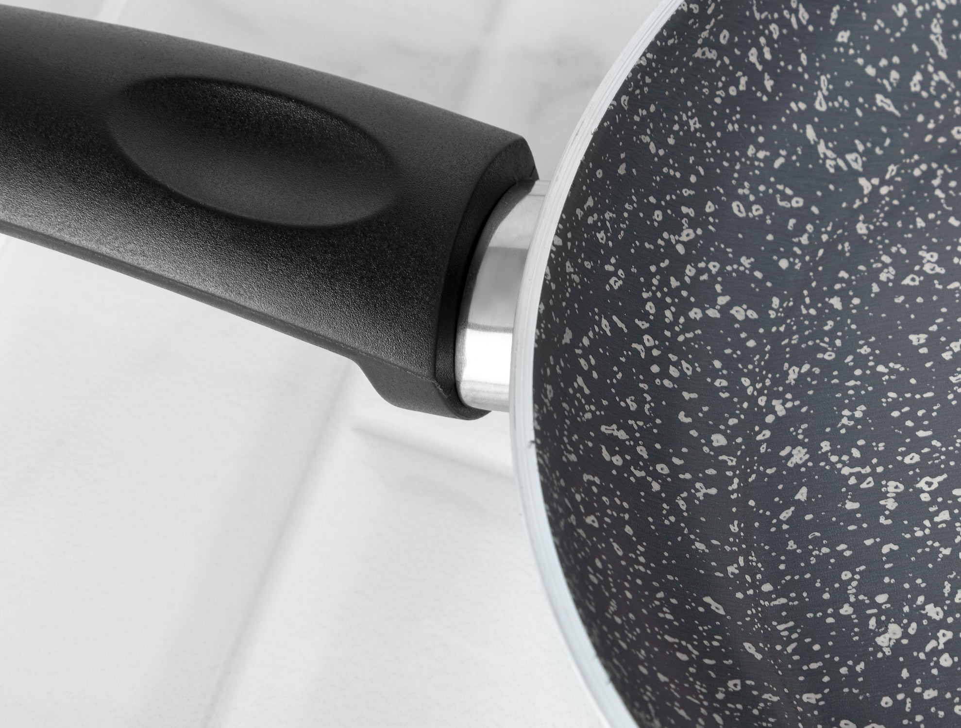 Gordes Granite Look Pan And Shallow Pan 2 Pieces - Madame Coco JO