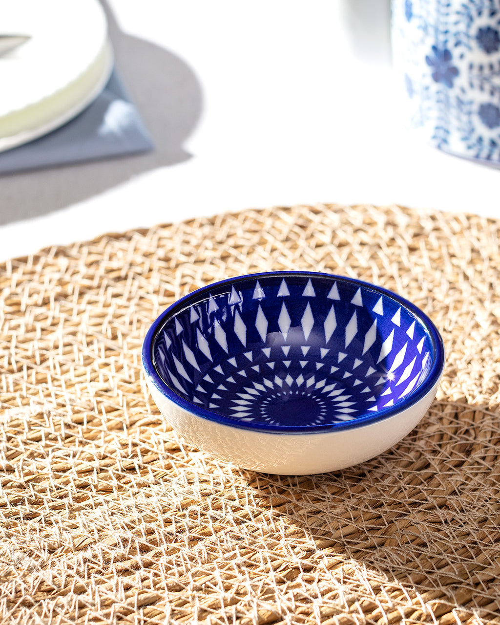 Rêve Bleu Lorient Fleur Mini Dish - Madame Coco JO