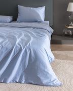 Clodia King Size Printed Satin Duvet Cover Set - Madame Coco JO