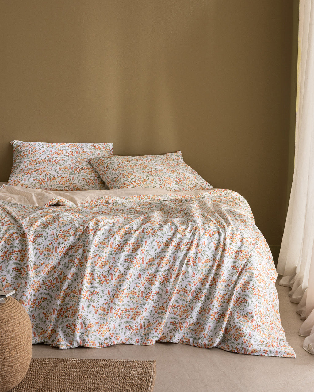 Jacalyn King Size Duvet Cover Set - Ranforce Patterned - Madame Coco JO