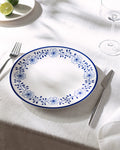 Reve Bleu Floral Serving Plate - Madame Coco JO