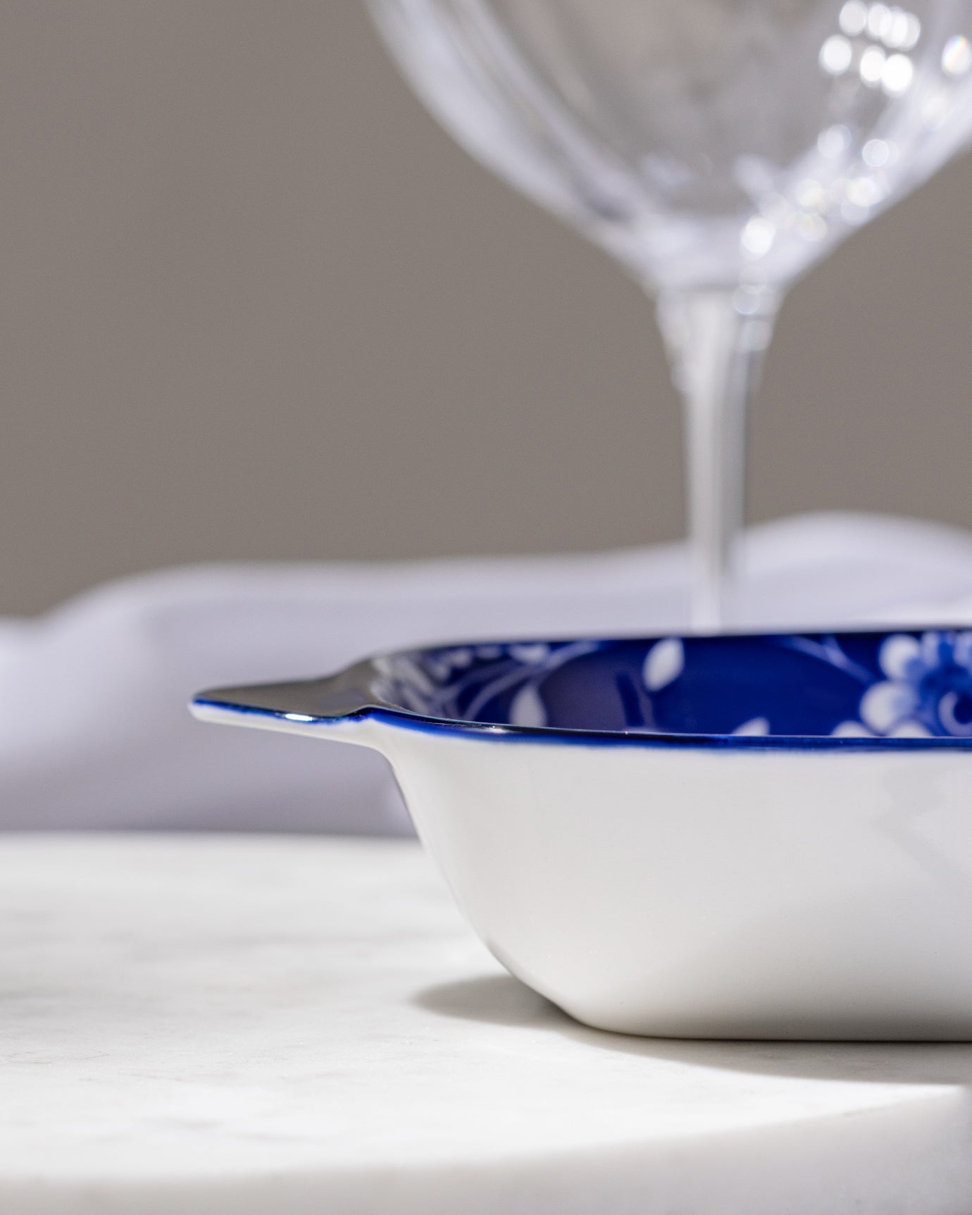 Reve Bleu Vista Square Plate - Madame Coco JO