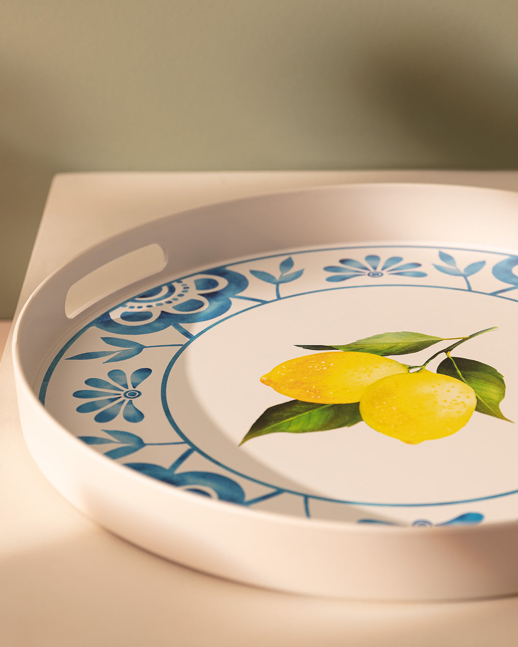 Lemoncha Round Tray - Madame Coco JO