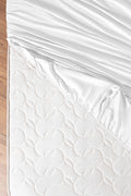 Ciel Satin Fitted Sheet - Madame Coco JO