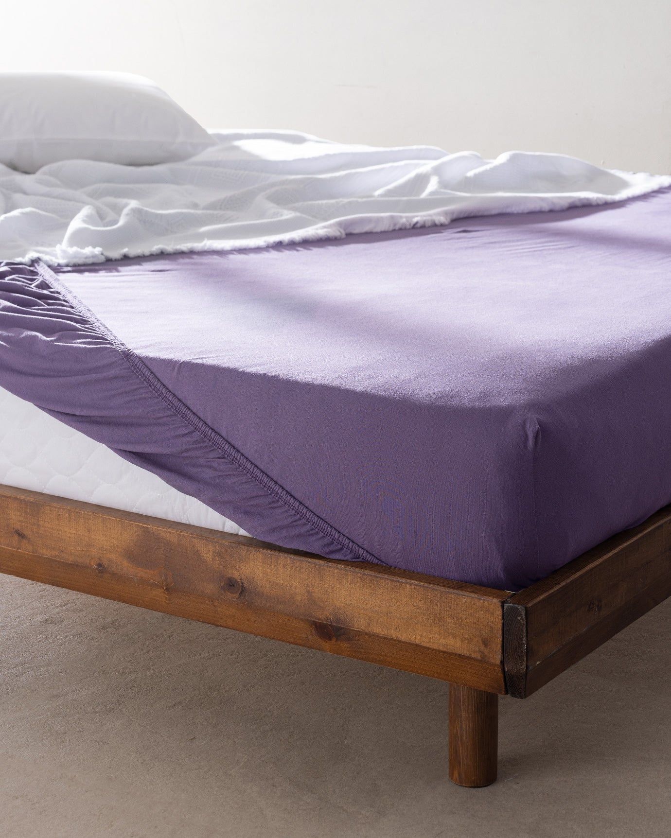 Valeria Cotton Jersey Fitted Sheet - Madame Coco JO