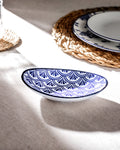RÃƒÂªve Bleu Belfort Oval Plate - Madame Coco JO