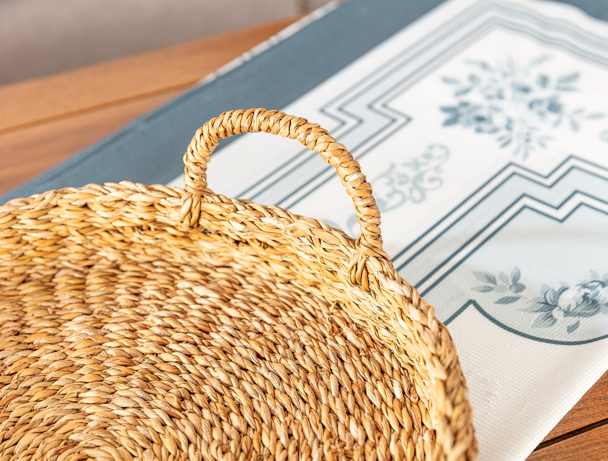Aden Large Wicker Tray - Madame Coco JO