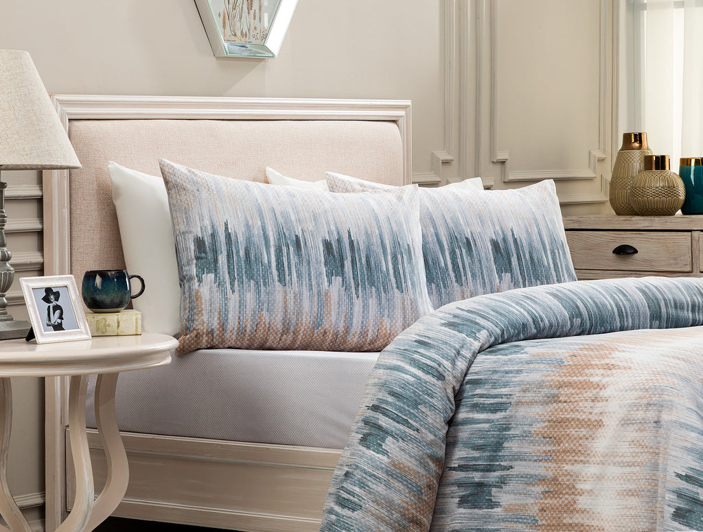 Buiron Double Size Duvet Cover Set - Ranforce Patterned - Madame Coco JO