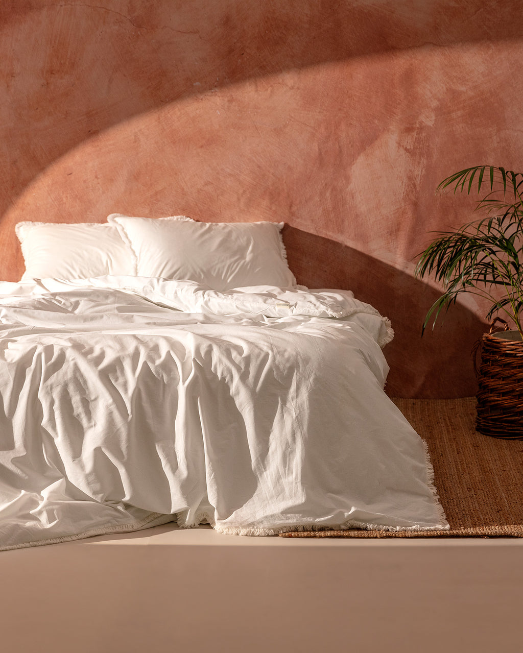 Sona Double Size Tasselled Duvet Cover Set - Madame Coco JO