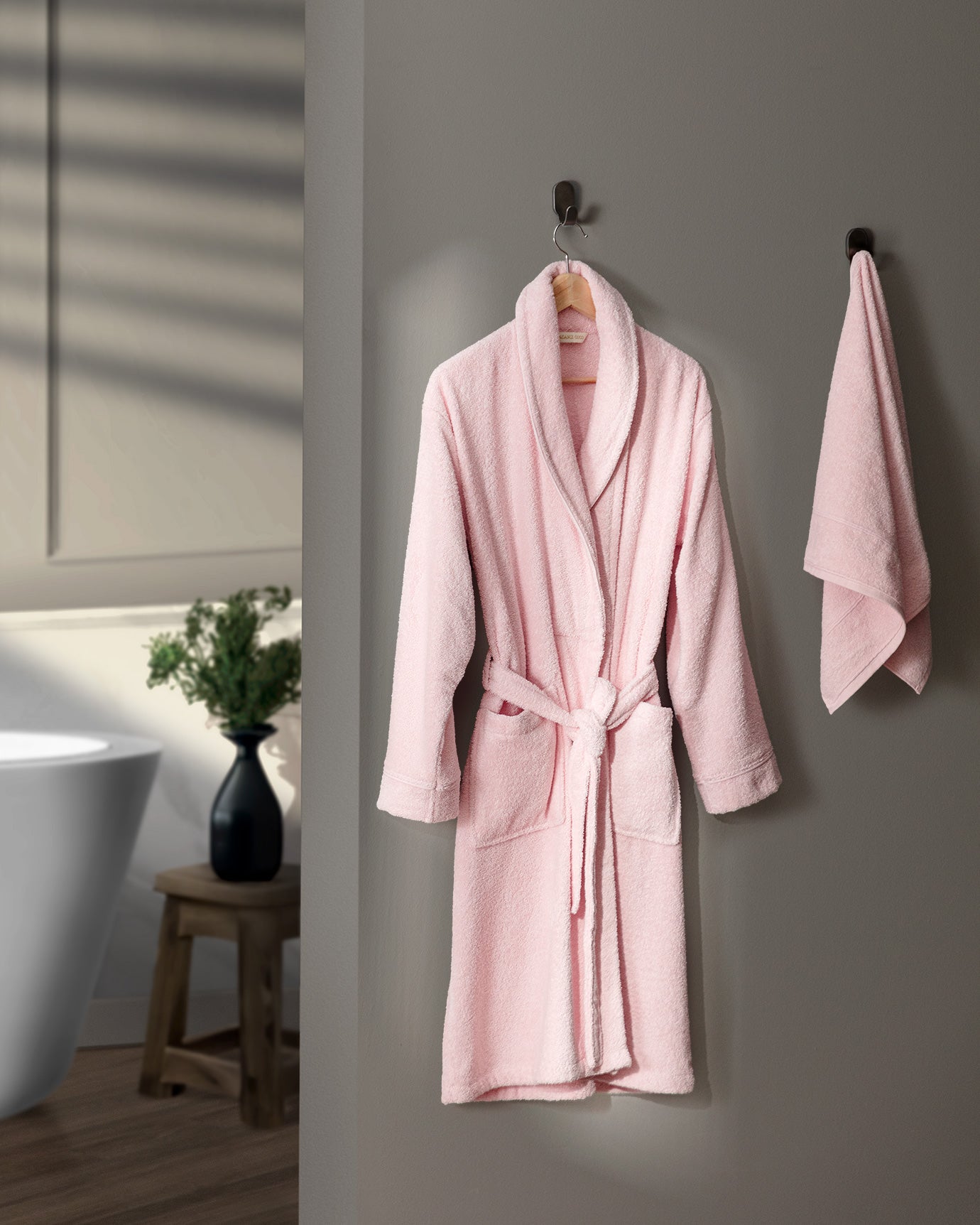 Avril Şalyaka Unisex Bornoz Set - Madame Coco JO