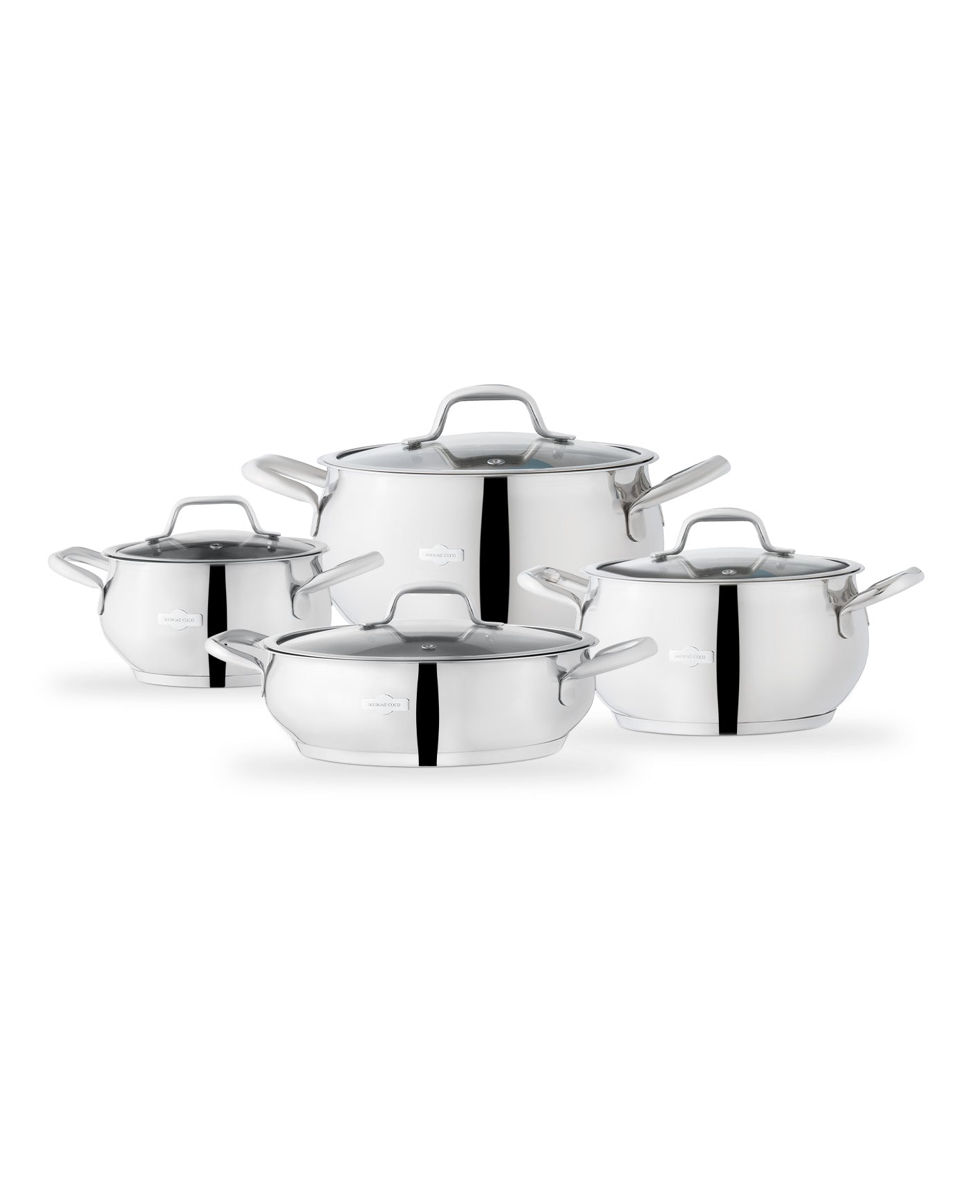 Vera 8 Piece Cookware Set - Madame Coco JO