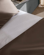 Avent King Size Printed Satin Duvet Cover Set - Madame Coco JO