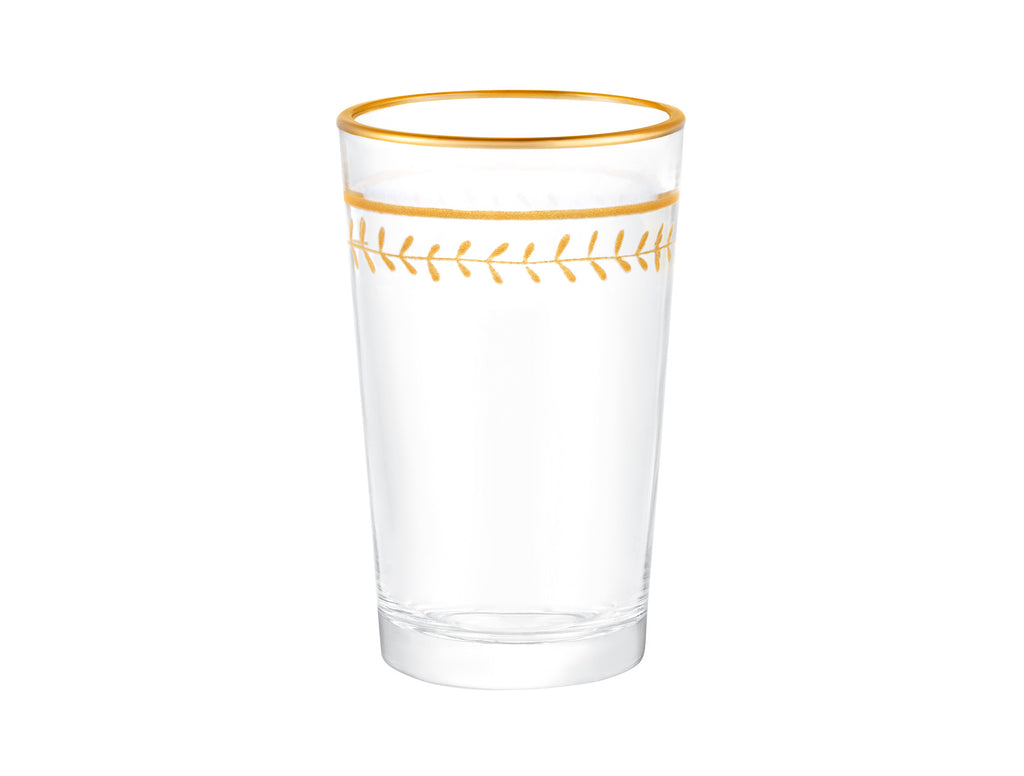 Chapelle - Olive Wreath 4-piece Coffee Side Glasses Set - 100ml - Madame Coco JO
