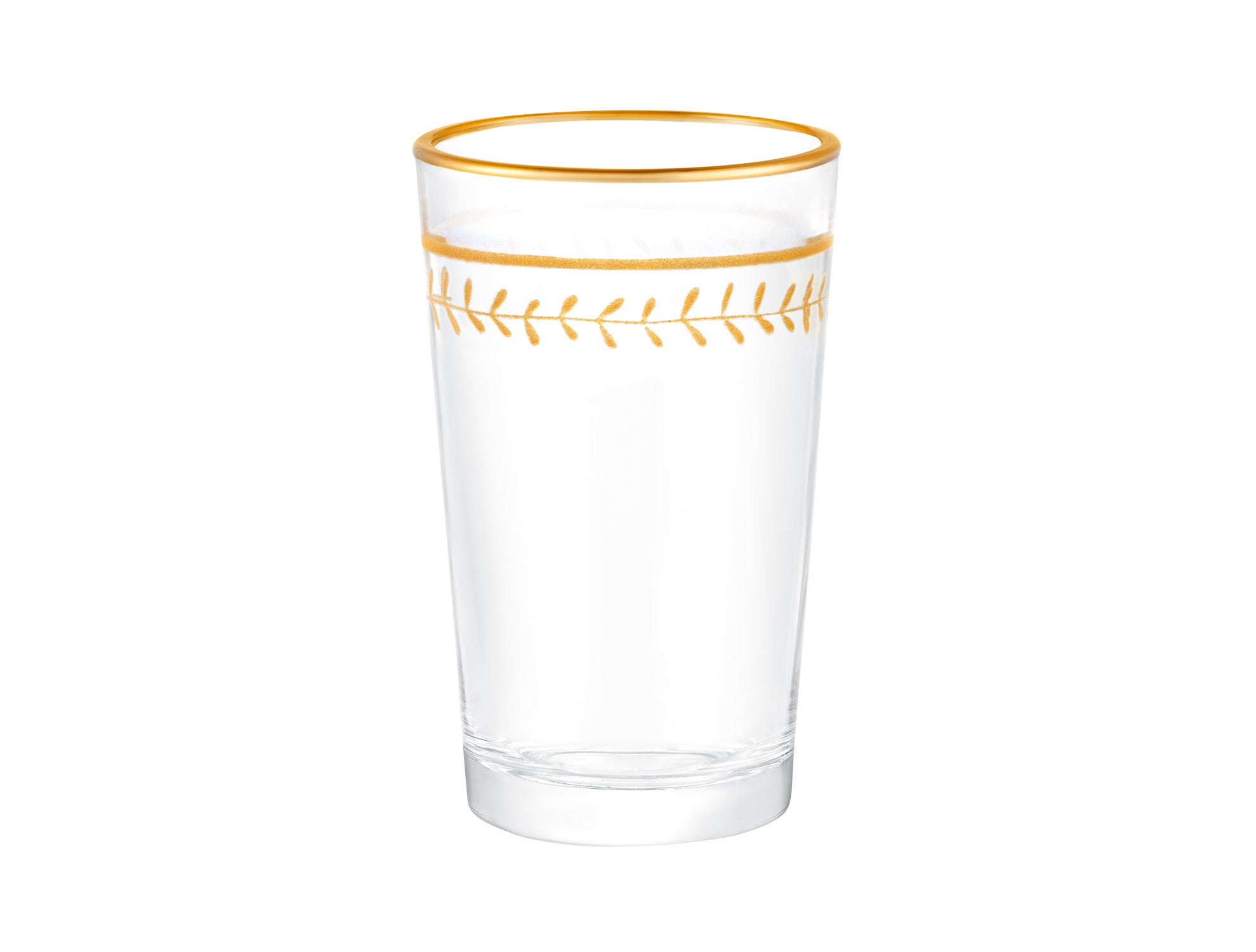 Chapelle - Olive Wreath 4-piece Coffee Side Glasses Set - 100ml - Madame Coco JO