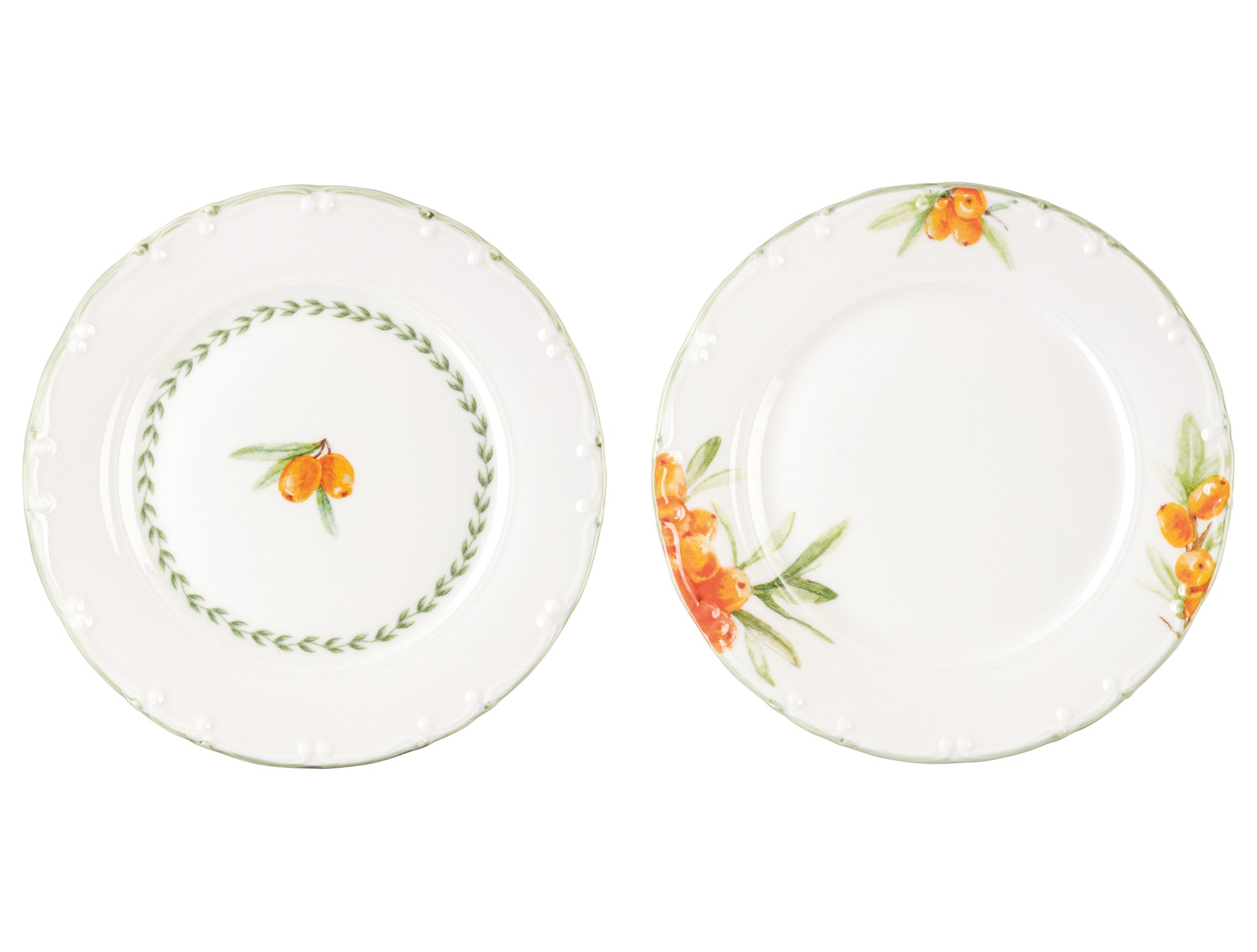 Eleagnus 6 Pcs Cake Plate Set - Madame Coco JO
