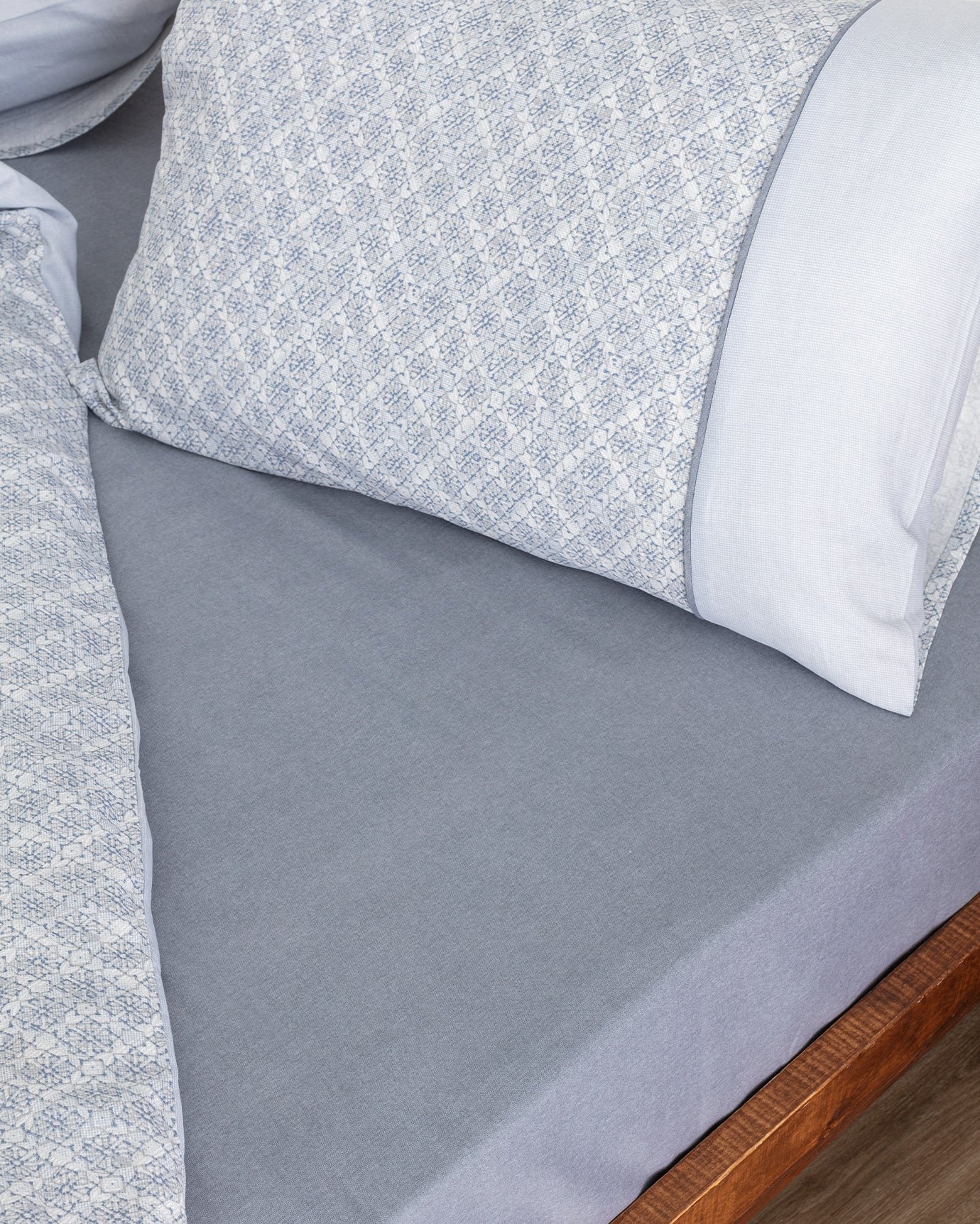 Clarice King Size Duvet Cover Set - Coco Crep Patterned - Madame Coco JO