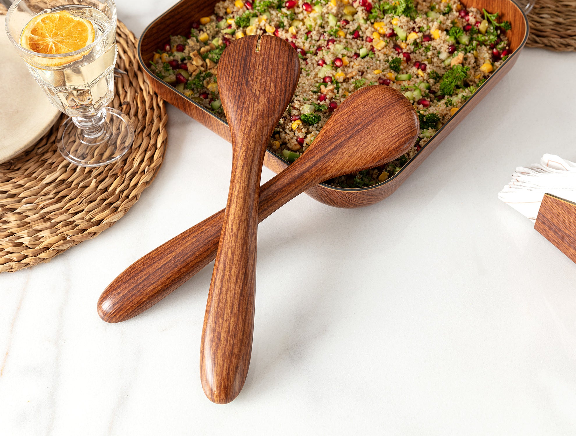 Marsilya Salad Spoon Set - Madame Coco JO