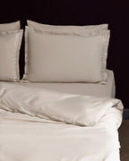 Clarette King Size Bamboo Satin Duvet Cover Set - Madame Coco JO