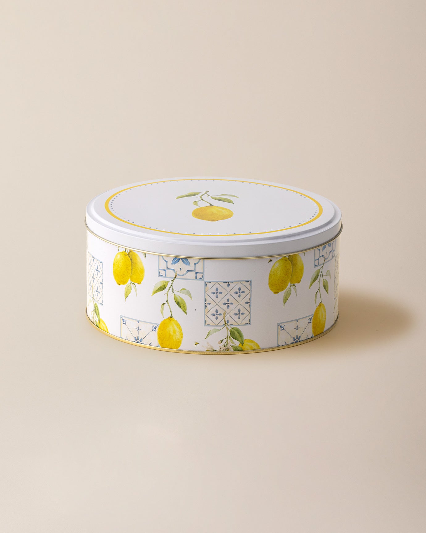 Monde Round Metal Box Big - Madame Coco JO