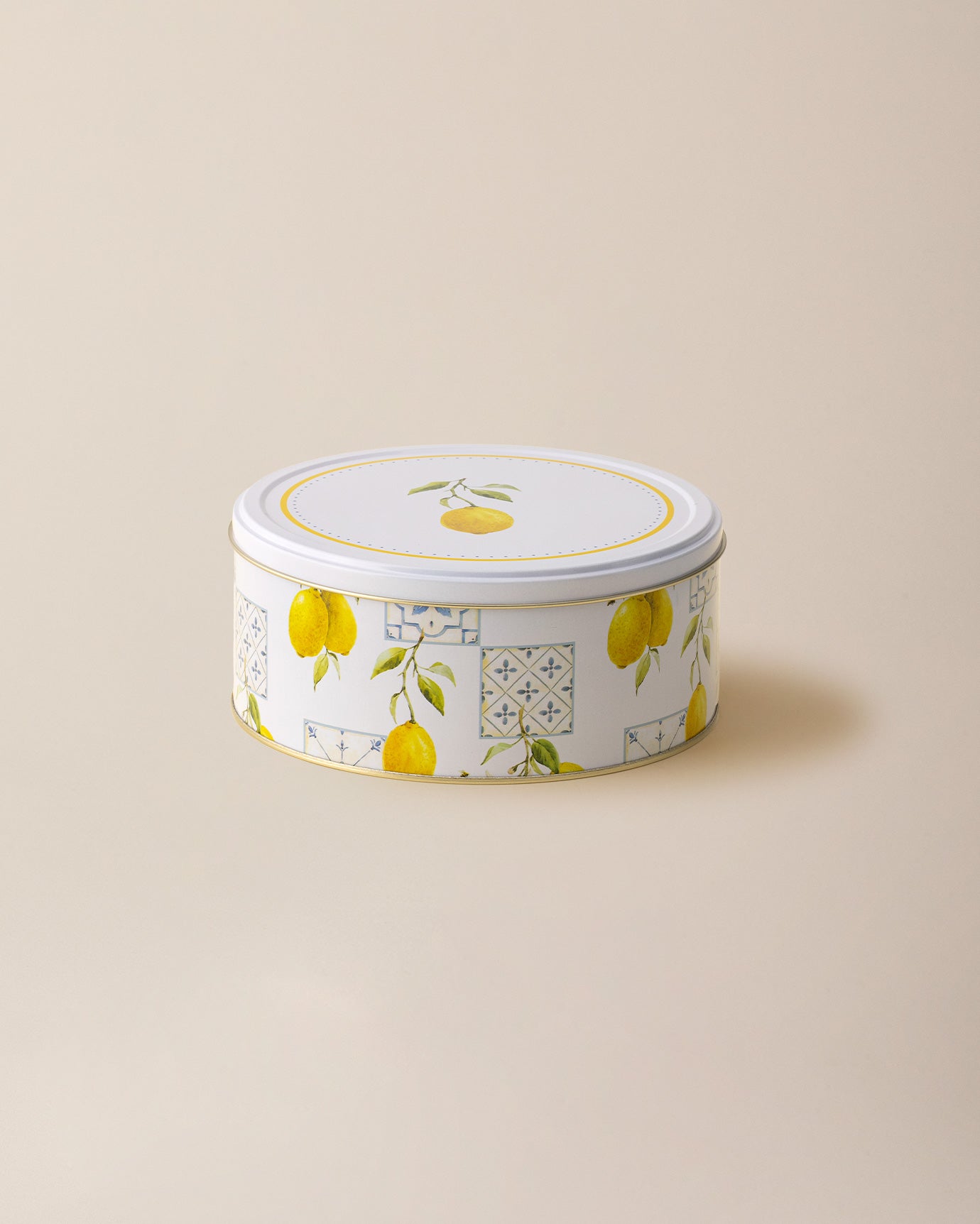 Monde Round Metal Box Middle - Madame Coco JO