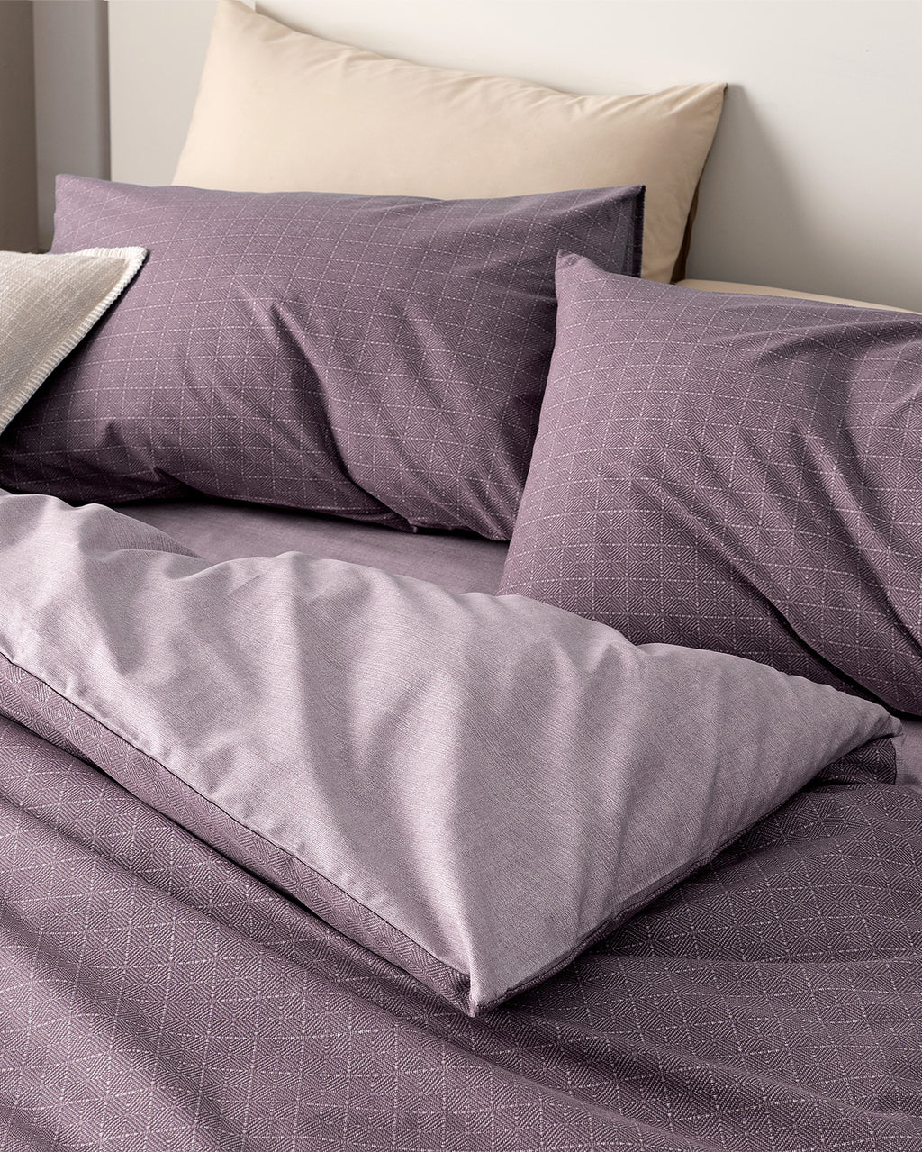 Odette  King Size Duvet Cover Set - Ranforce Patterned - Madame Coco JO
