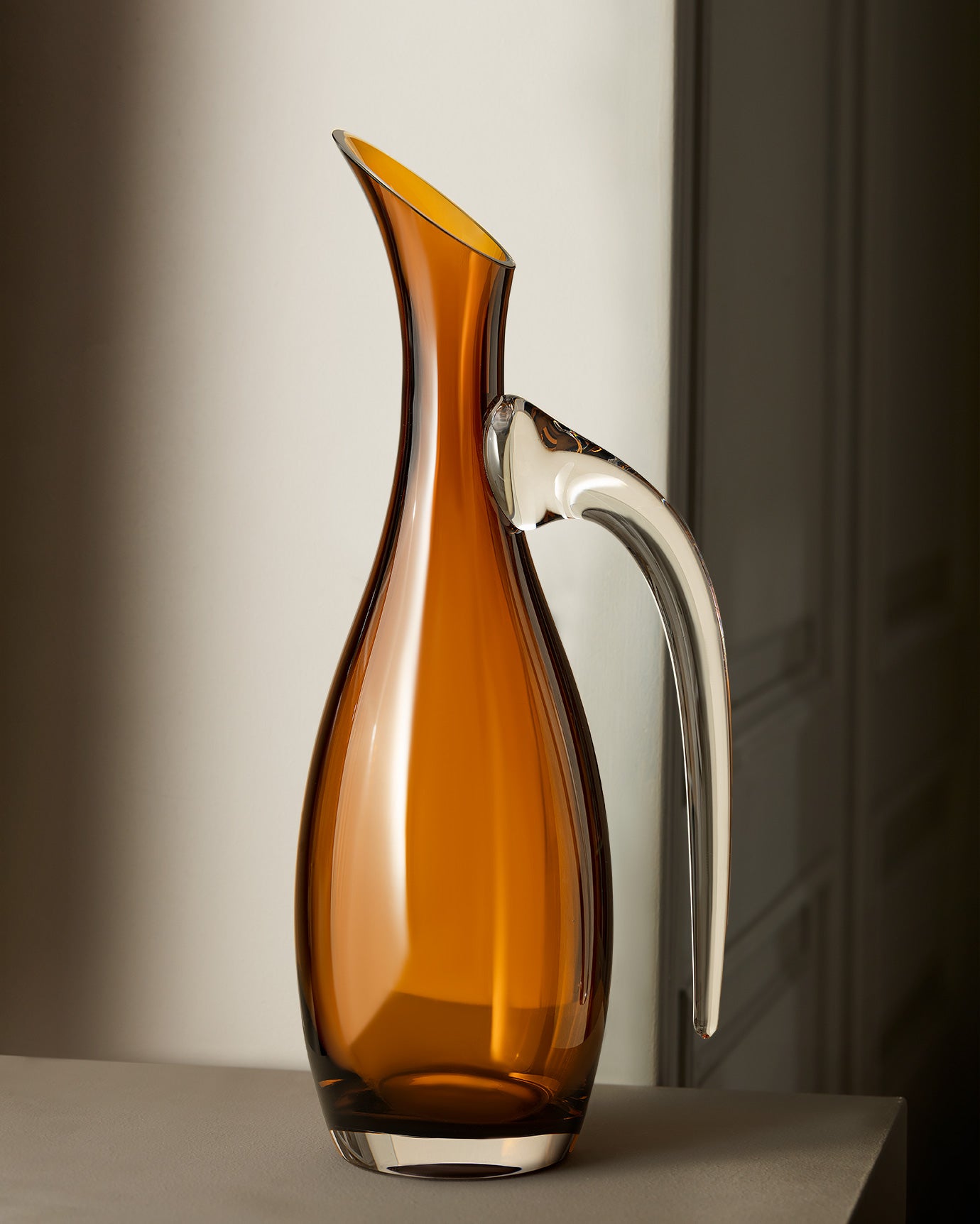 Trouville Handmade Glass Carafe With Handle - Madame Coco JO