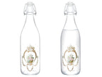 Rosa Glass Water Bottle-1lt - Madame Coco JO