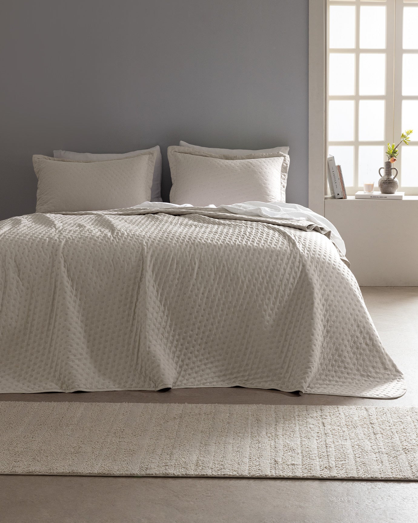 Rennes Double Size Bedspread Set - Madame Coco JO
