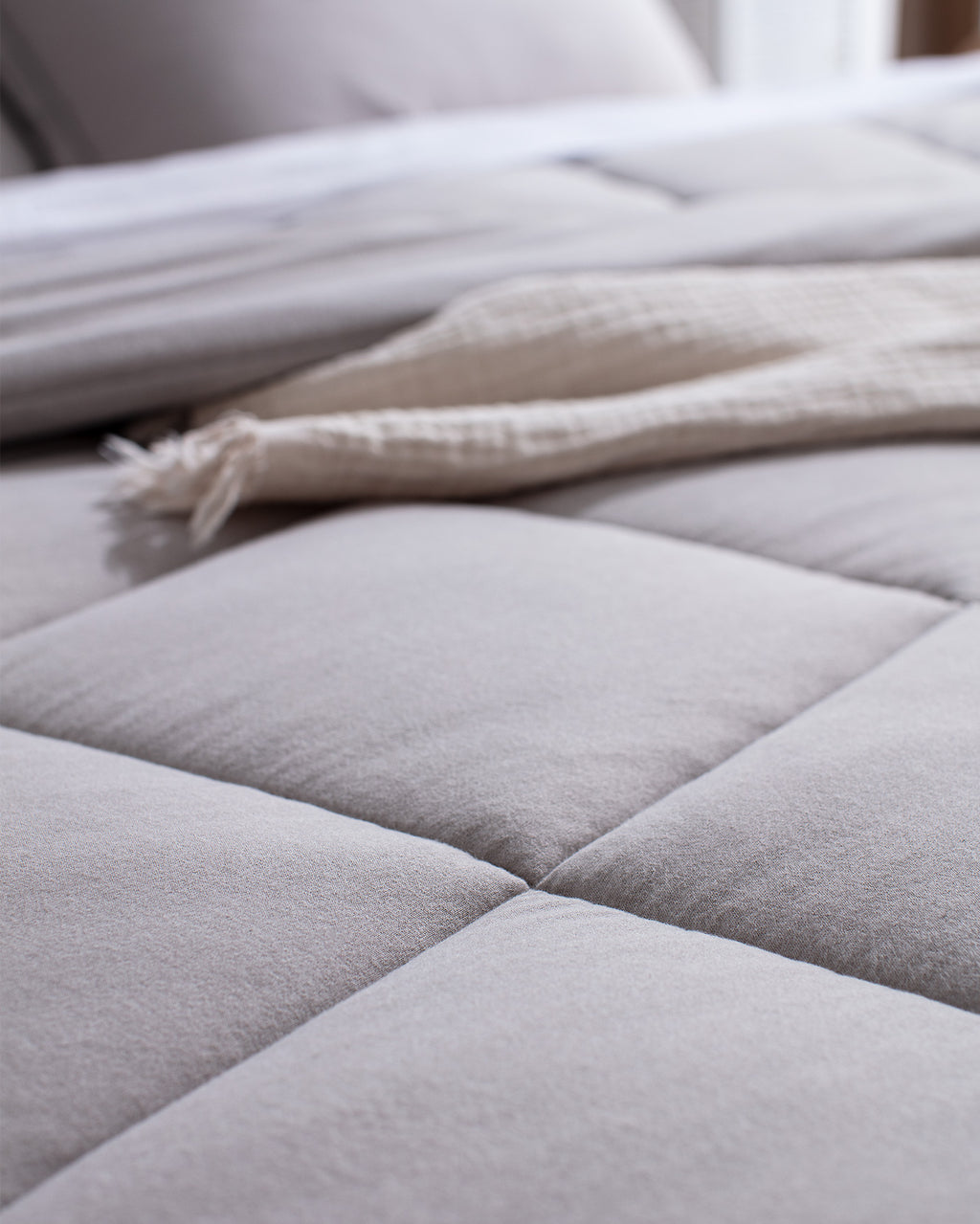 Cassis Cotton Comforter Set - Madame Coco JO