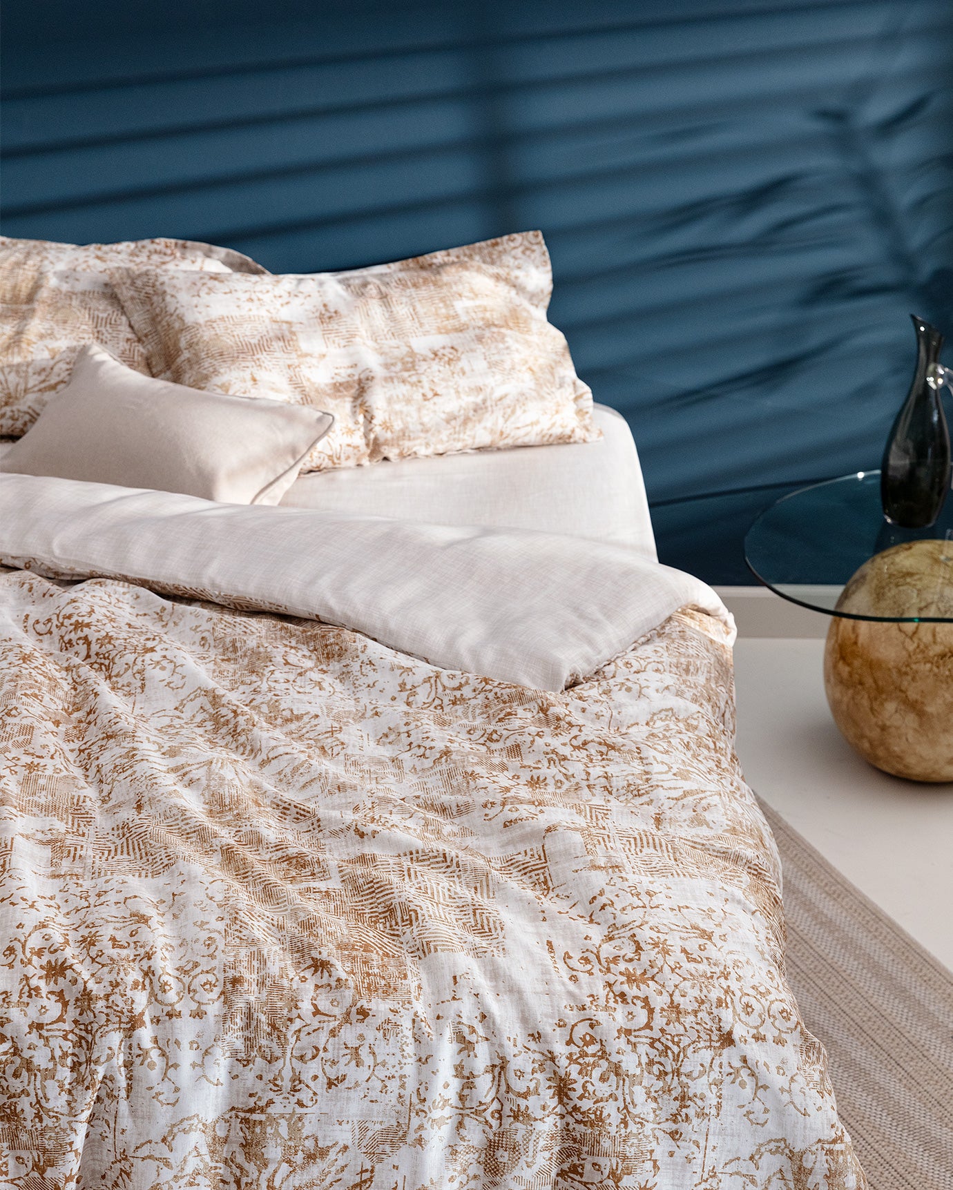 Ivonne King Size Duvet Cover Set - Silk Satin - Madame Coco JO