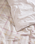 Fontaine King Size Fitted  Duvet Cover Set - Ranforce Patterned - Madame Coco JO