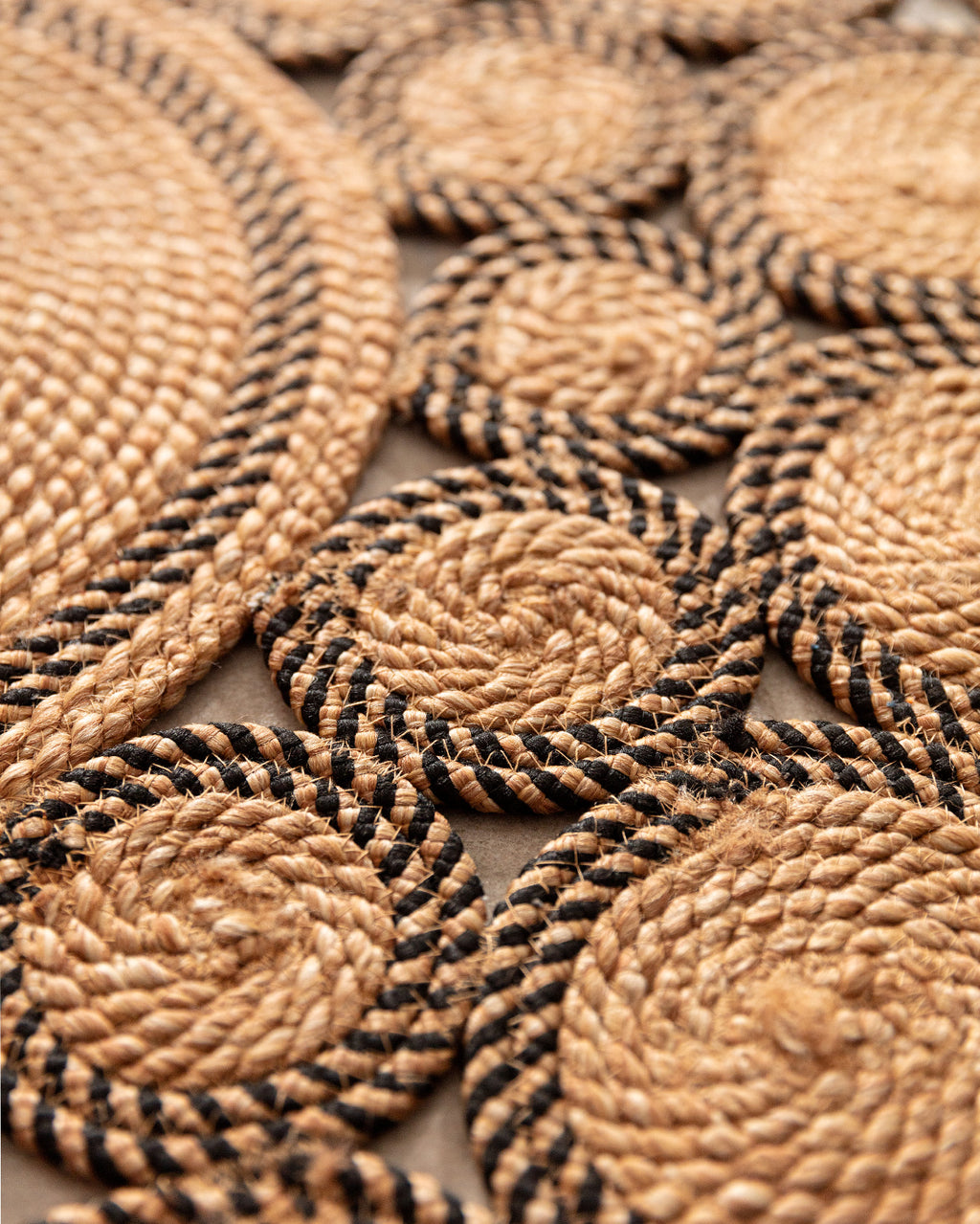Alsace Round Pinned Rug - Madame Coco JO