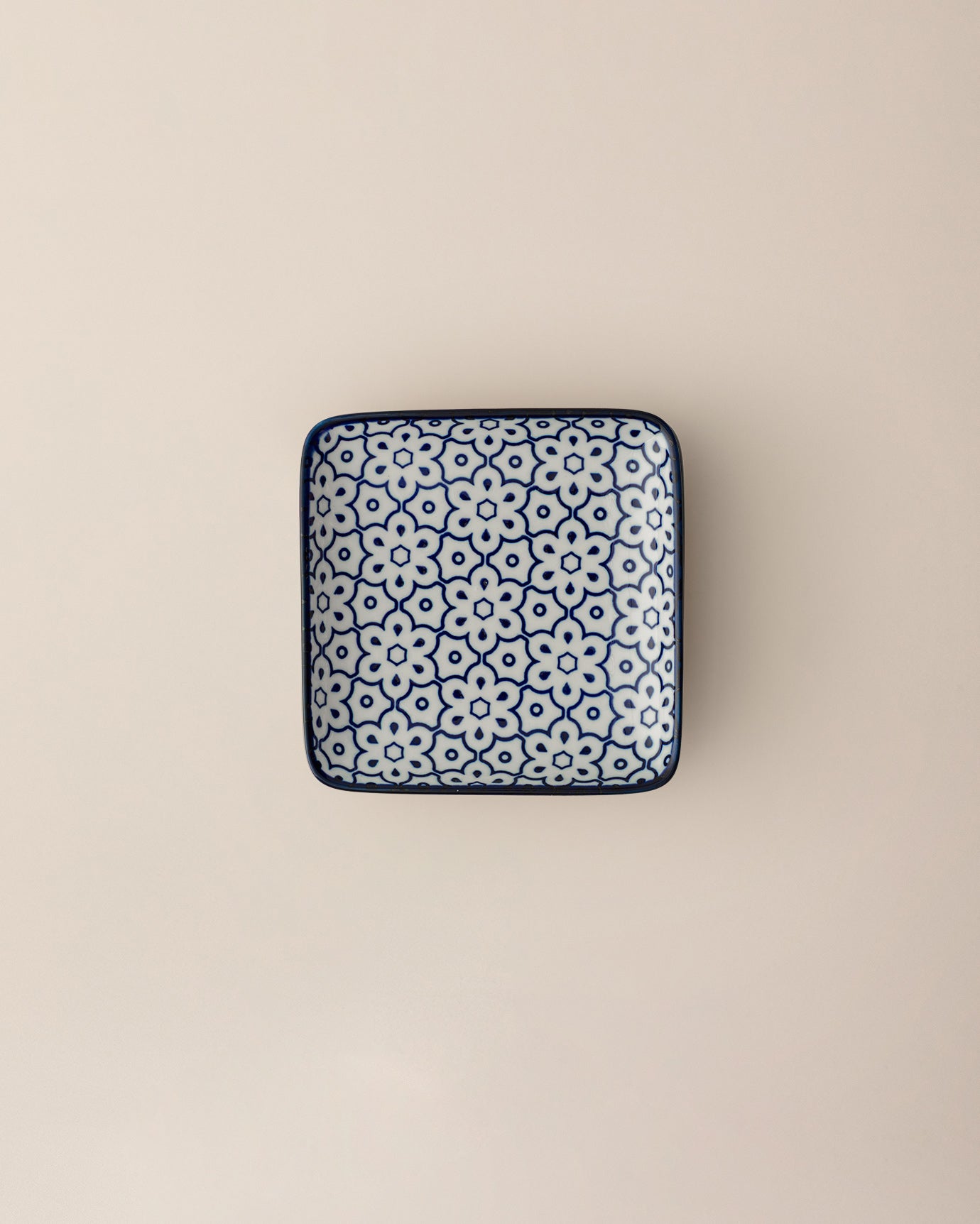 Reve Bleu Lucida Square Plate - Madame Coco JO