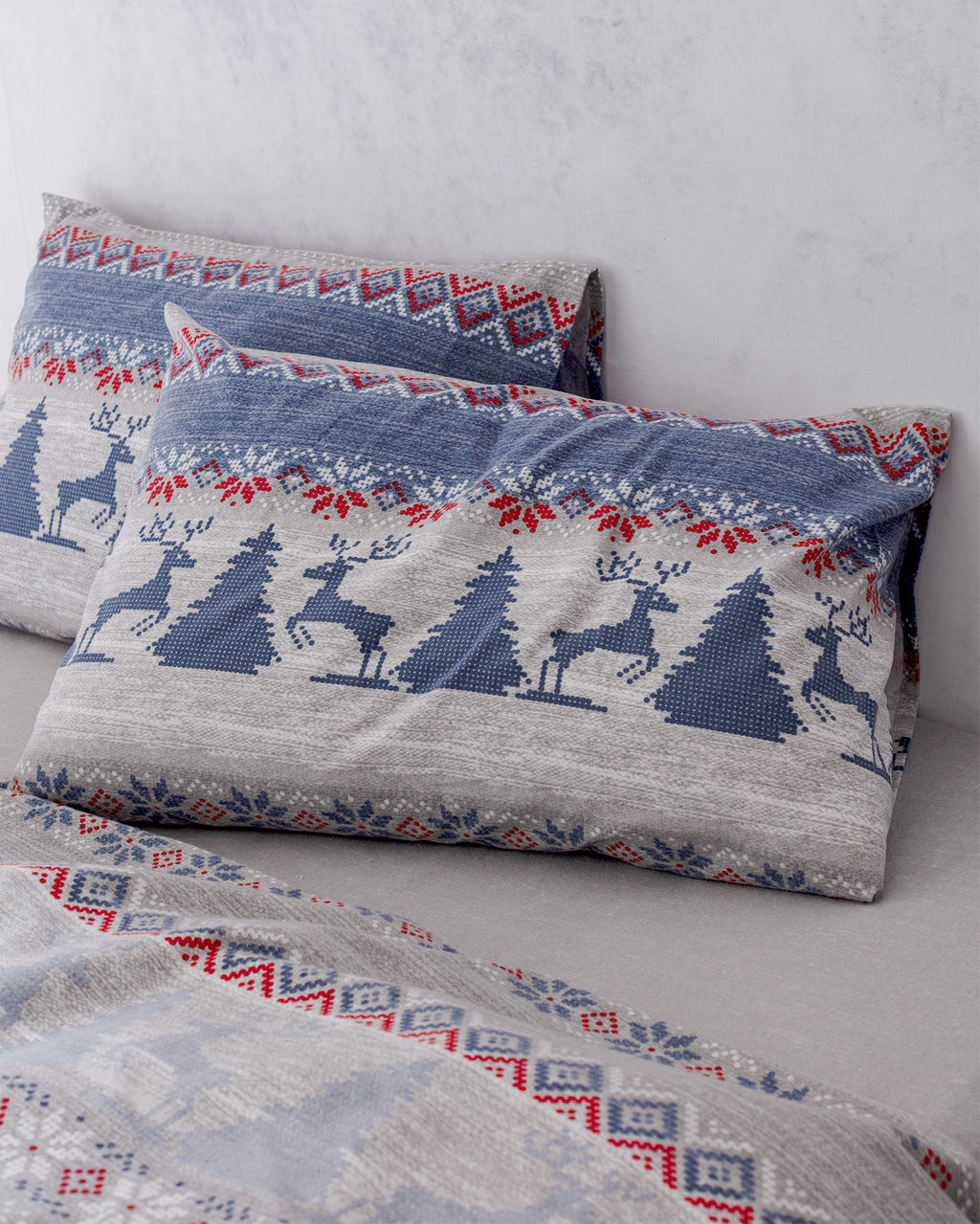 Vixien King Size Flannel Duvet Cover Set - Madame Coco JO